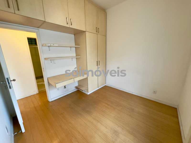 Conheça 1º QUARTO do imóvel - Em uma das melhores ruas do Baixo Leblon, andar alto, vista mar e verde. - LBAP24920 - 8 1º QUARTO - 8
