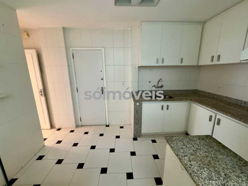 Conheça COPA-COZINHA do imóvel - Em uma das melhores ruas do Baixo Leblon, andar alto, vista mar e verde. - LBAP24920 - 15 COPA-COZINHA - 15