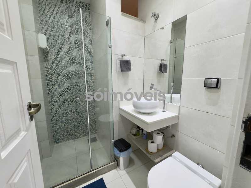 Conheça banheiro social do imóvel - Excelente investimento! Na melhor localização do Baixo Leblon e a poucos metros da praia. - LBAP11823 - 8 banheiro social - 8