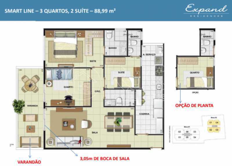 Planta baixa 501 Bloco 2 - Exp - 23