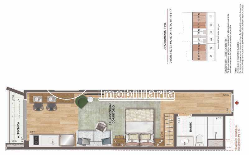 Conheça 16 do imóvel - Studio à venda Avenida Presidente Vargas, Centro, Rio de Janeiro - R$ 349.500 - TIST00001 - 12 16 - 12