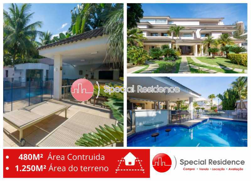 Conheça 2 do imóvel - Casa em Condomínio 7 quartos à venda Barra da Tijuca, Rio de Janeiro - R$ 9.000.000 - 600369 - 2 2 - 2