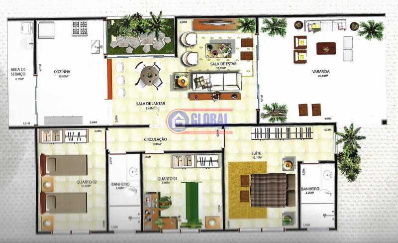 Conheça Casa 2 do imóvel - Casa em Condomínio 3 quartos à venda Pindobas, Maricá - R$ 460.000 - MACN30139 - 6 Casa 2 - 6