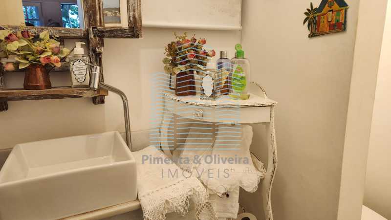 Conheça lavabo do imóvel - Casa em condomínio. Freguesia Jacarepaguá. - POCN30203 - 6 lavabo - 6