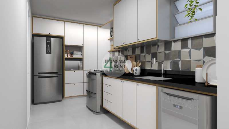 Conheça Cozinha 01 do imóvel - Apartamento à venda Avenida Ataulfo de Paiva, Leblon, Rio de Janeiro - R$ 1.300.000 - IPV1085 - 5 Cozinha 01 - 5