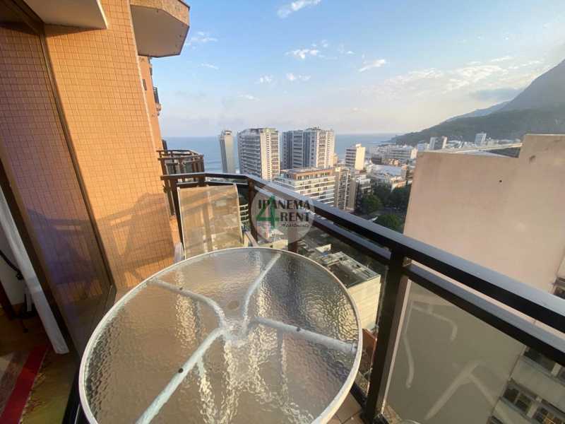 Conheça 04. do imóvel - Apartamento frontal, moderno no coração do Leblon, com vista cinematográfica do mar, Morro Dois Irmãos e Joquei Club. - IPV2214 - 4 04. - 4