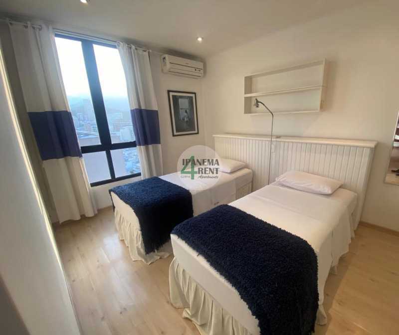 Conheça 14. do imóvel - Apartamento frontal, moderno no coração do Leblon, com vista cinematográfica do mar, Morro Dois Irmãos e Joquei Club. - IPV2214 - 14 14. - 14