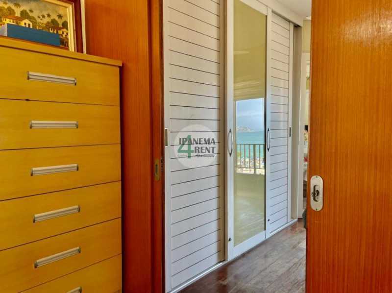 Conheça 18. do imóvel - Apartamento vista frontal mar e praia de Ipanema com duas varandas. - IPV3267 - 18 18. - 18