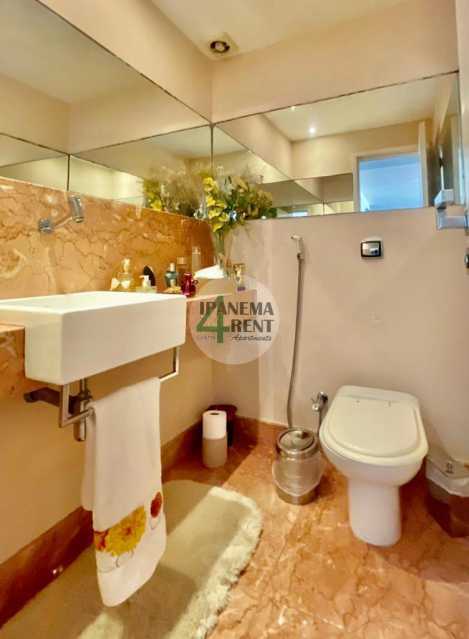 Conheça 24. do imóvel - Apartamento vista frontal mar e praia de Ipanema com duas varandas. - IPV3267 - 24 24. - 24