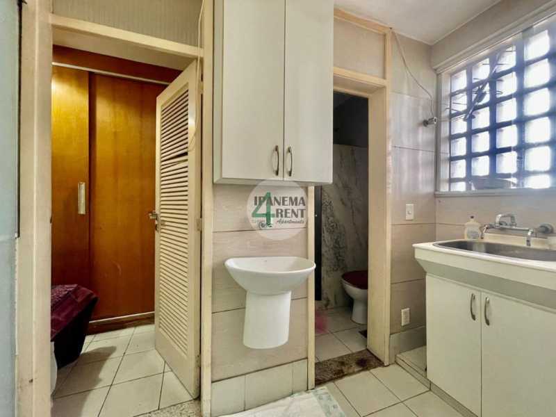 Conheça 29. do imóvel - Apartamento vista frontal mar e praia de Ipanema com duas varandas. - IPV3267 - 29 29. - 29