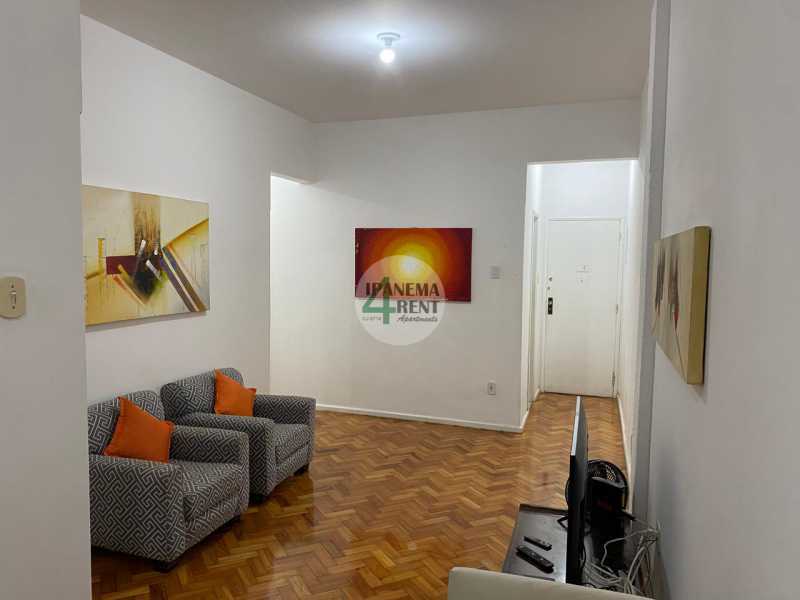 Conheça 05. do imóvel - Excelente apartamento sala, dois quartos, debruçado para Avenida Atlântica - IPV2228 - 5 05. - 5