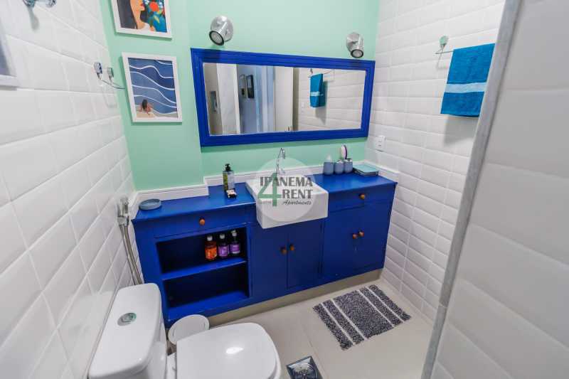 Conheça 23 do imóvel - Apartamento de 78 m², charmoso, de frente, claro e arejado, sala dois quartos com novos aparelhos de ar condicionado, dois banheiros social, cozinha com área de serviço. - IPV2234 - 23 23 - 23
