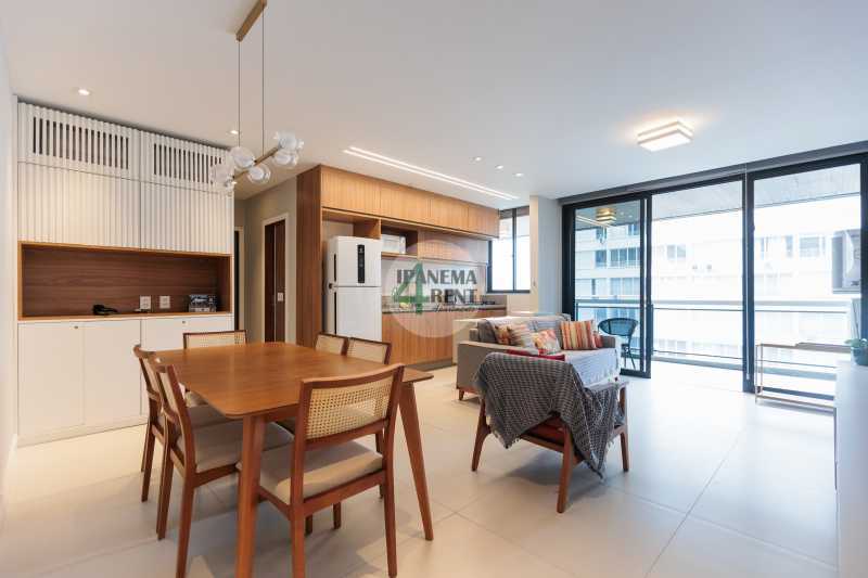 Conheça 02 do imóvel - Ipanema Tower Residencial, melhor localização de Ipanema, apartamento padrão, composto por sala com varanda. - IPF2088 - 2 02 - 2