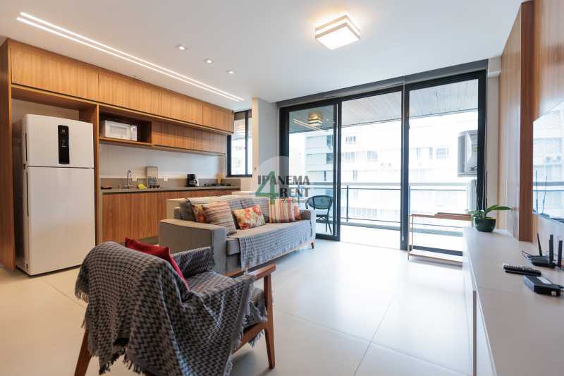 Conheça 03 do imóvel - Ipanema Tower Residencial, melhor localização de Ipanema, apartamento padrão, composto por sala com varanda. - IPF2088 - 3 03 - 3