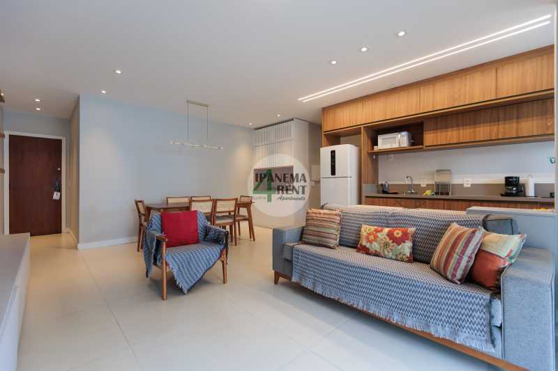 Conheça 07 do imóvel - Ipanema Tower Residencial, melhor localização de Ipanema, apartamento padrão, composto por sala com varanda. - IPF2088 - 6 07 - 6