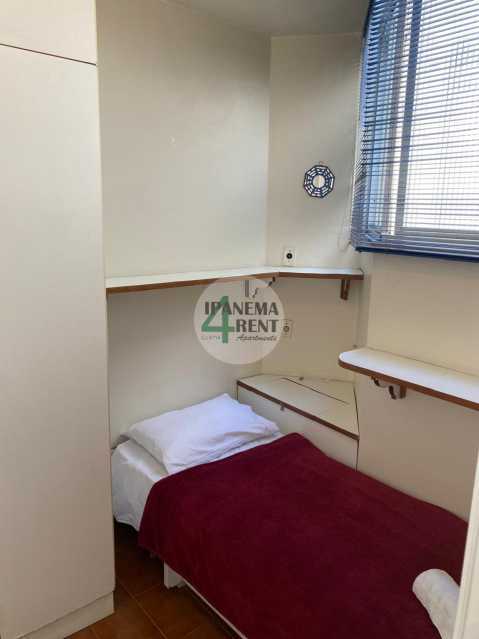 Conheça 18. do imóvel - Apartamento 52 m², sala e quarto com dependência, fundos, silencioso, Posto 06, uma quadra da praia e próximo ao Forte de Copacabana. Portaria 24 horas. - IPV1153 - 18 18. - 18