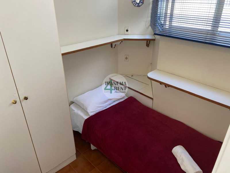 Conheça 19. do imóvel - Apartamento 52 m², sala e quarto com dependência, fundos, silencioso, Posto 06, uma quadra da praia e próximo ao Forte de Copacabana. Portaria 24 horas. - IPV1153 - 19 19. - 19