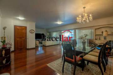 Imperdível - Apartamento, Varandão, 4 Suítes, banheiros. lavabo ,cozinha planejada e 3 vagas. Tijuca. - TIAP40865