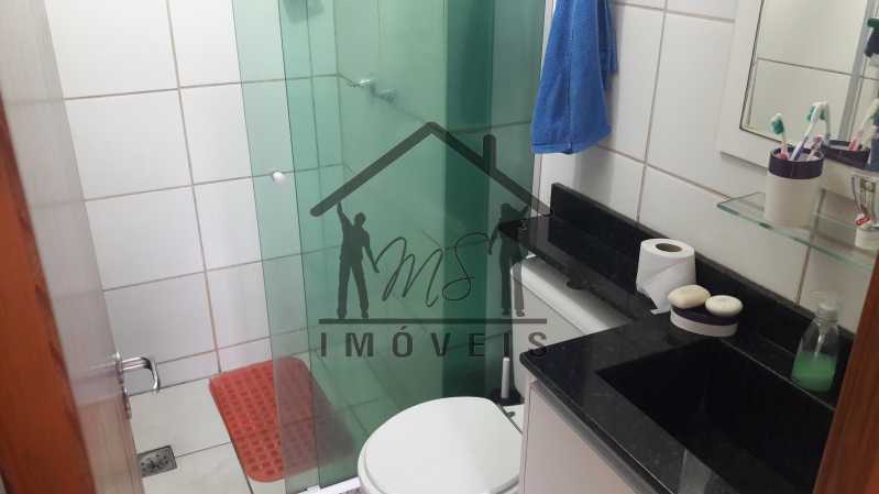 Conheça BANHEIRO SOCIAL do imóvel - Apartamento 3 quartos à venda Del Castilho, Rio de Janeiro - R$ 320.000 - MSAP30103 - 18 BANHEIRO SOCIAL - 18