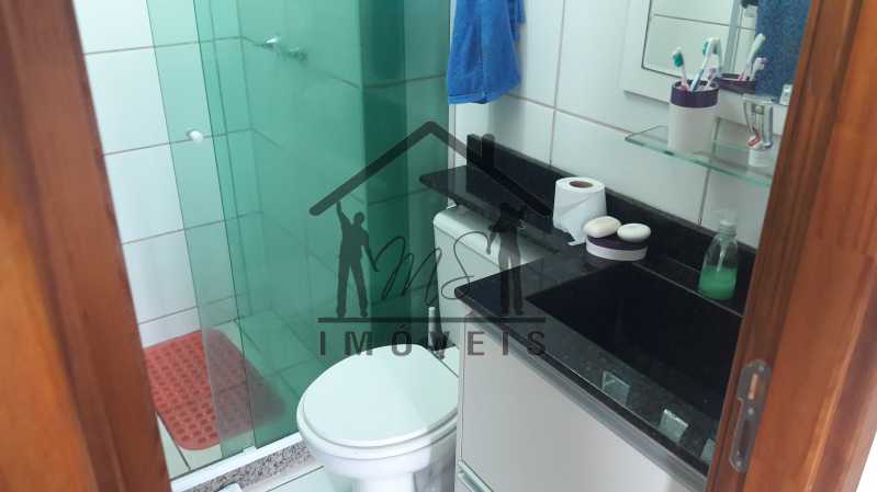 Conheça BANHEIRO SOCIAL do imóvel - Apartamento 3 quartos à venda Del Castilho, Rio de Janeiro - R$ 320.000 - MSAP30103 - 19 BANHEIRO SOCIAL - 19