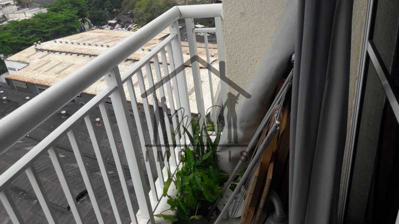 Conheça VARANDA do imóvel - Apartamento 3 quartos à venda Del Castilho, Rio de Janeiro - R$ 320.000 - MSAP30103 - 7 VARANDA - 7