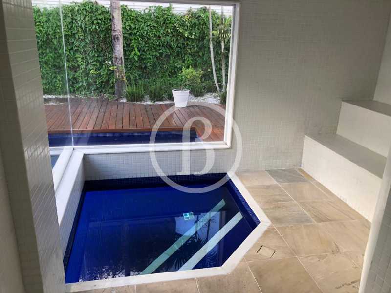 Conheça SAUNA do imóvel - Casa em Condomínio 5 quartos à venda Barra da Tijuca, Rio de Janeiro - R$ 9.899.999 - BFCN50031 - 4 SAUNA - 4
