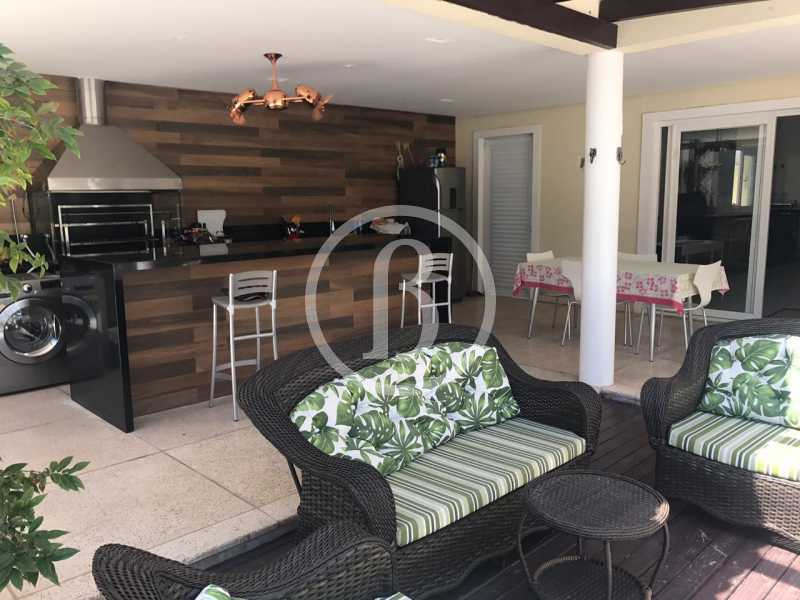 Conheça VARANDA GOURMET do imóvel - Casa em Condomínio 4 quartos à venda QUINTAS DO RIO - Barra da Tijuca, Rio de Janeiro - R$ 7.799.999 - BFCN40040 - 5 VARANDA GOURMET - 5