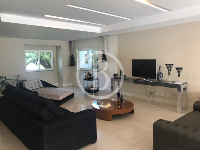 Conheça SALA OUTRO ÂNGULO do imóvel - Casa em Condomínio 4 quartos à venda QUINTAS DO RIO - Barra da Tijuca, Rio de Janeiro - R$ 7.799.999 - BFCN40040 - 7 SALA OUTRO ÂNGULO - 7