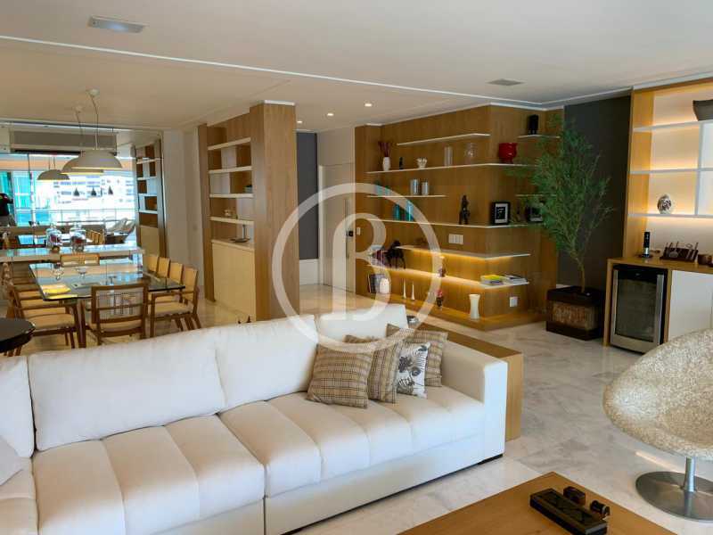 Conheça SALA OUTRO ÂNGULO do imóvel - Apartamento 4 quartos à venda Barra da Tijuca, Rio de Janeiro - R$ 7.800.000 - BFAP40210 - 9 SALA OUTRO ÂNGULO - 9