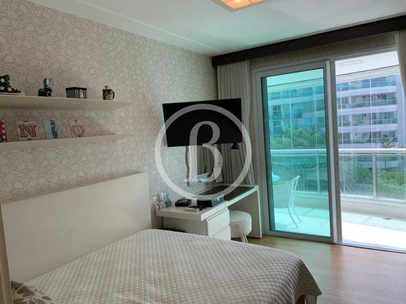 Conheça 2° SUÍTE do imóvel - Apartamento 4 quartos à venda Barra da Tijuca, Rio de Janeiro - R$ 7.800.000 - BFAP40210 - 18 2° SUÍTE - 18