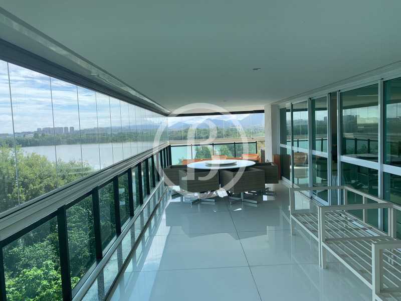 Conheça VARANDA OUTRO ÂNGULO do imóvel - Apartamento 5 quartos à venda Barra da Tijuca, Rio de Janeiro - R$ 7.499.999 - BFAP50010 - 4 VARANDA OUTRO ÂNGULO - 4
