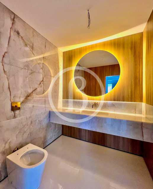 Conheça LAVABO do imóvel - Casa em Condomínio 5 quartos à venda Barra da Tijuca, Rio de Janeiro - R$ 16.900.000 - BFCN50060 - 3 LAVABO - 3