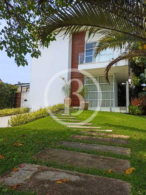 Conheça FACHADA do imóvel - Casa em Condomínio 4 quartos à venda Barra da Tijuca, Rio de Janeiro - R$ 6.050.000 - BFCN40086 - 4 FACHADA - 4