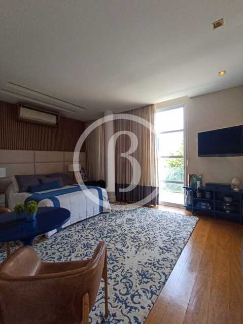 Conheça 1° SUÍTE do imóvel - Casa em Condomínio 4 quartos à venda Barra da Tijuca, Rio de Janeiro - R$ 6.050.000 - BFCN40086 - 22 1° SUÍTE - 22