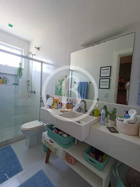 Conheça BANHEIRO DA 3° SUÍTE do imóvel - Casa em Condomínio 4 quartos à venda Barra da Tijuca, Rio de Janeiro - R$ 6.050.000 - BFCN40086 - 29 BANHEIRO DA 3° SUÍTE - 29