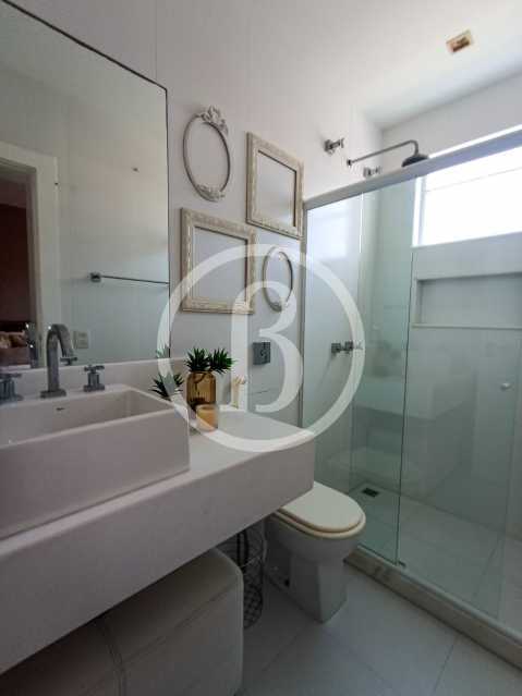 Conheça BANHEIRO DA 2° SUÍTE do imóvel - Casa em Condomínio 4 quartos à venda Barra da Tijuca, Rio de Janeiro - R$ 6.050.000 - BFCN40086 - 27 BANHEIRO DA 2° SUÍTE - 27