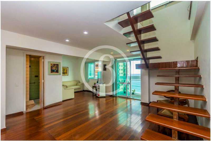 Conheça SALA OUTRO ÂNGULO do imóvel - Cobertura 4 quartos à venda Barra da Tijuca, Rio de Janeiro - R$ 3.370.000 - BFCO40076 - 9 SALA OUTRO ÂNGULO - 9