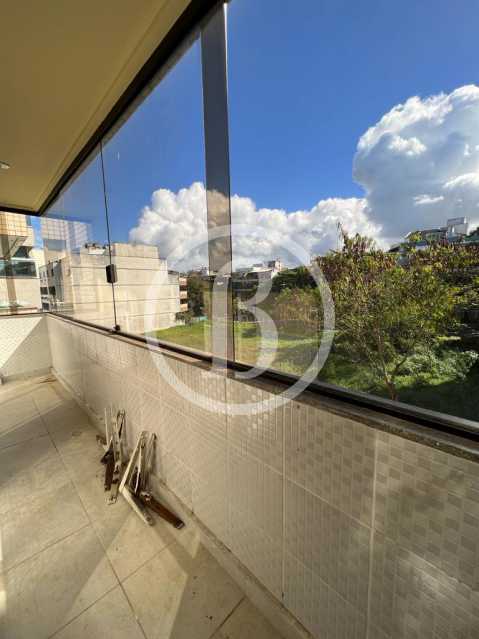 Conheça VARANDA DOS FUNDOS do imóvel - Apartamento 4 quartos à venda Recreio dos Bandeirantes, Rio de Janeiro - R$ 1.350.000 - BFAP40256 - 20 VARANDA DOS FUNDOS - 20