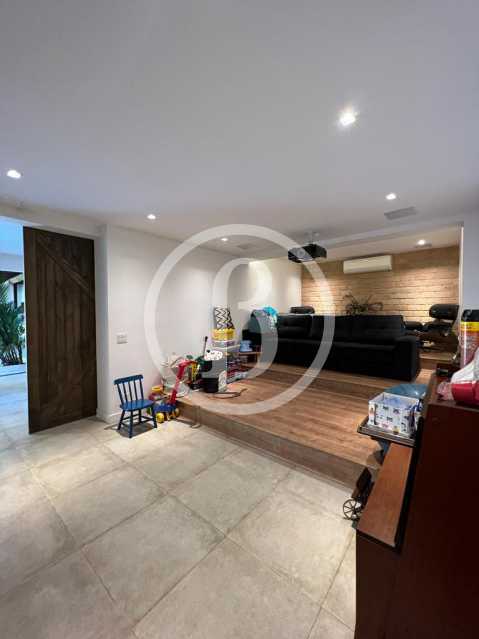 Conheça SALA DE TV do imóvel - Casa em Condomínio 3 quartos à venda Barra da Tijuca, Rio de Janeiro - R$ 5.750.000 - BFCN30011 - 16 SALA DE TV - 16