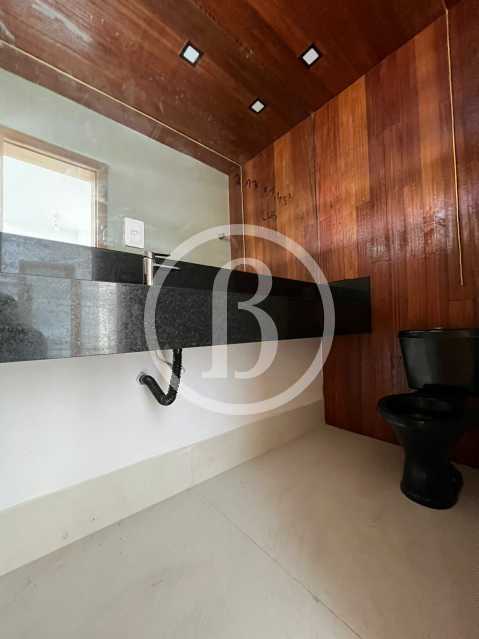 Conheça LAVABO do imóvel - Casa em Condomínio 5 quartos à venda QUINTAS DO RIO - Barra da Tijuca, Rio de Janeiro - R$ 11.200.000 - BFCN50065 - 12 LAVABO - 12