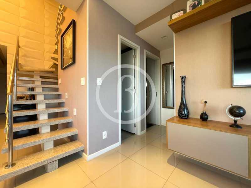 Conheça SALA OUTRO ÂNGULO do imóvel - Cobertura 4 quartos à venda Barra da Tijuca, Rio de Janeiro - R$ 1.490.000 - BFCO40079 - 6 SALA OUTRO ÂNGULO - 6