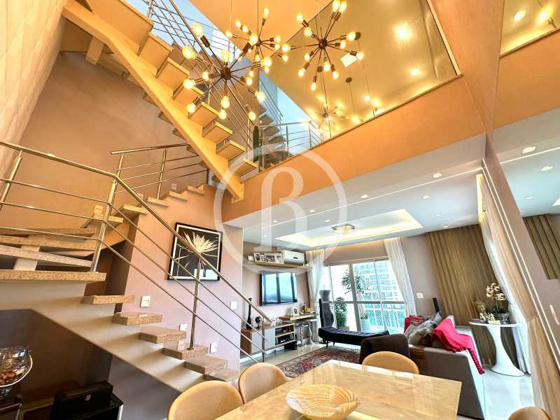 Conheça SALA OUTRO ÂNGULO do imóvel - Cobertura 4 quartos à venda Barra da Tijuca, Rio de Janeiro - R$ 1.490.000 - BFCO40079 - 2 SALA OUTRO ÂNGULO - 2