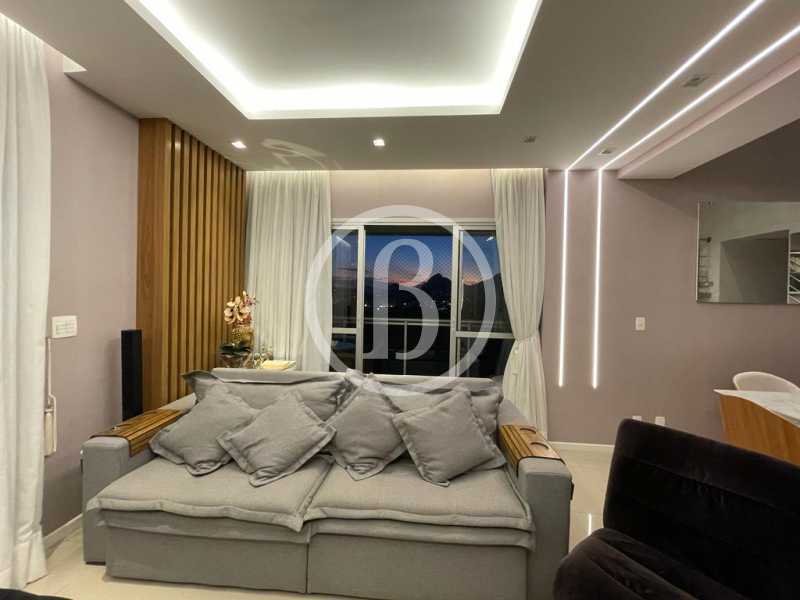 Conheça SALA do imóvel - Cobertura 4 quartos à venda Barra da Tijuca, Rio de Janeiro - R$ 1.490.000 - BFCO40079 - 1 SALA - 1