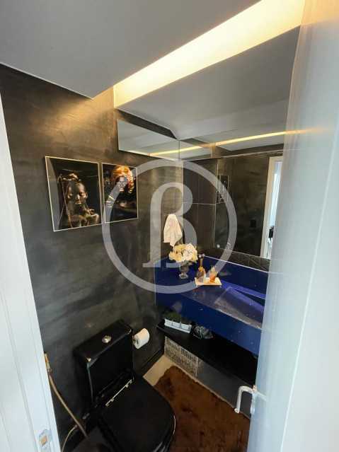 Conheça LAVABO do imóvel - Cobertura 4 quartos à venda Barra da Tijuca, Rio de Janeiro - R$ 1.490.000 - BFCO40079 - 7 LAVABO - 7