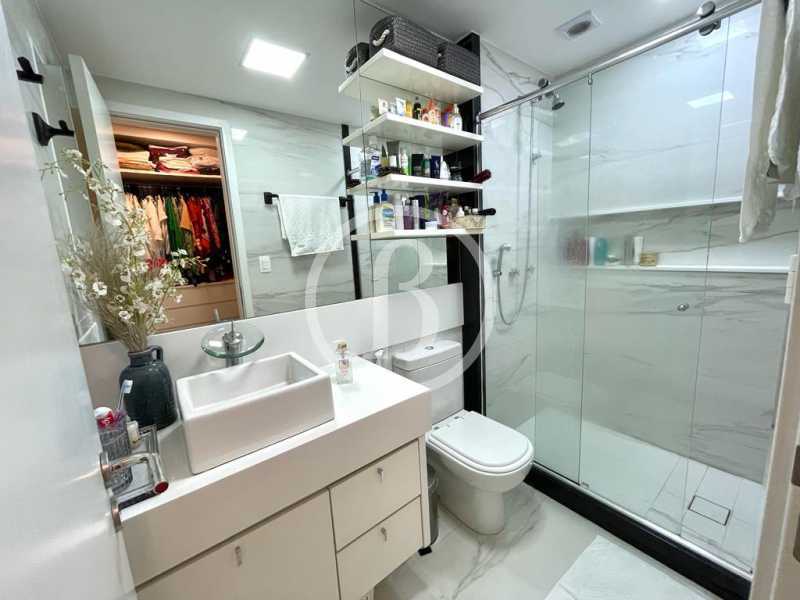 Conheça BANHEIRO DO 1° QUARTO do imóvel - Cobertura 4 quartos à venda Barra da Tijuca, Rio de Janeiro - R$ 1.490.000 - BFCO40079 - 10 BANHEIRO DO 1° QUARTO - 10