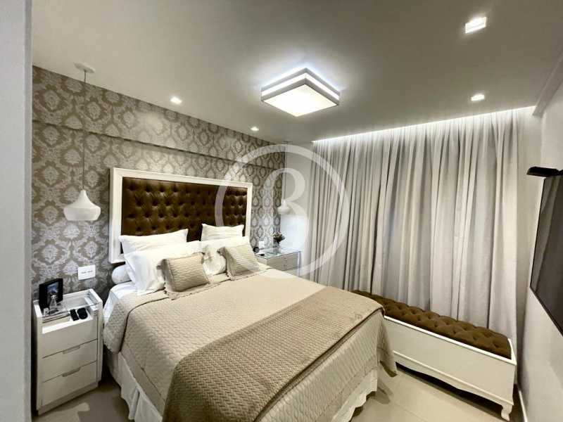 Conheça 1° QUARTO do imóvel - Cobertura 4 quartos à venda Barra da Tijuca, Rio de Janeiro - R$ 1.490.000 - BFCO40079 - 9 1° QUARTO - 9
