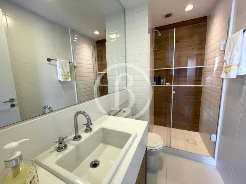 Conheça BANHEIRO DO 2° QUARTO do imóvel - Cobertura 4 quartos à venda Barra da Tijuca, Rio de Janeiro - R$ 1.490.000 - BFCO40079 - 13 BANHEIRO DO 2° QUARTO - 13