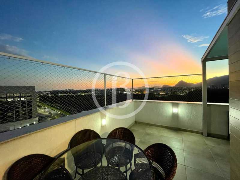 Conheça TERRAÇO do imóvel - Cobertura 4 quartos à venda Barra da Tijuca, Rio de Janeiro - R$ 1.490.000 - BFCO40079 - 16 TERRAÇO - 16