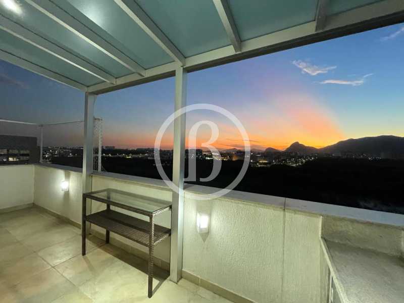 Conheça TERRAÇO OUTRO ÂNGULO do imóvel - Cobertura 4 quartos à venda Barra da Tijuca, Rio de Janeiro - R$ 1.490.000 - BFCO40079 - 19 TERRAÇO OUTRO ÂNGULO - 19