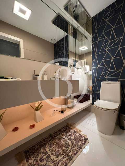 Conheça LAVABO do imóvel - Apartamento 4 quartos à venda Barra da Tijuca, Rio de Janeiro - R$ 11.600.000 - BFAP40264 - 12 LAVABO - 12